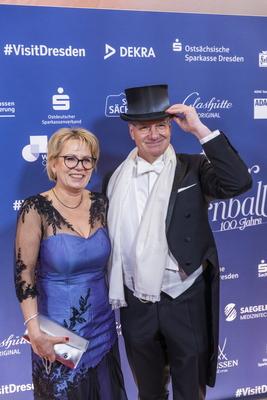 100. Semperopernball-stock-foto