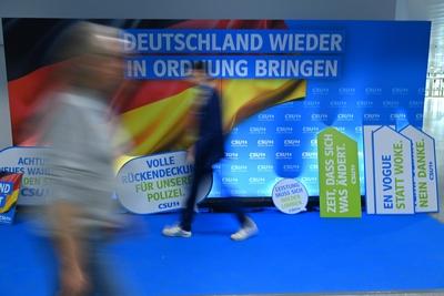 Kleiner CSU Parteitag 2025-stock-photo