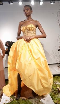 Nyfw-chuks collins fall/winter 2025.-stock-foto