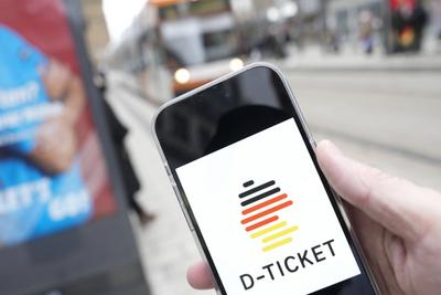 Symbolfoto Deutschland Ticket Regionalverkehr Symbolbild und Themenbild des neuen 49 Euro Deutschland Ticket fuer den Na-stock-photo
