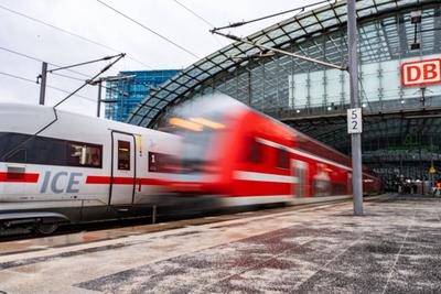 Deutsche Bahn-stock-foto