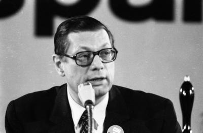 Der 18. Parteitag der CDU 1971 DEU, Deutschland, Duesseldorf: Der 18. Parteitag der Christlich DemokratischeUnion i Deut-stock-foto