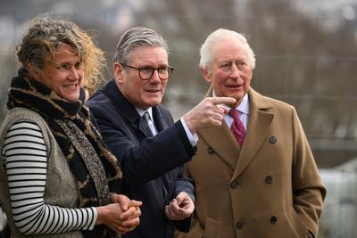 King Charles in Cornwall-stock-photo
