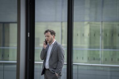 B?ndnis 90/Die Gr?nen, Bundestag,  Felix Banaszak, Parteichef-stock-foto