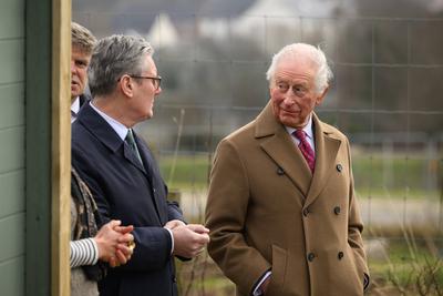King Charles in Cornwall-stock-photo