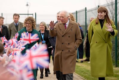 King Charles in Cornwall-stock-photo