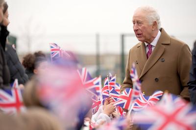 King Charles in Cornwall-stock-photo