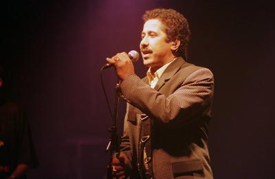 27/ Konzert 97: Cheb Khaled, algerischer S?nger, in franz?sischem Exil, Rai, Musik, Francofolies de Berlin, *** 27 Conce-stock-foto