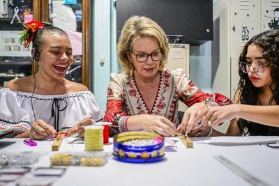 Queen Mathilde In  Costa Rica With Unicef-stock-foto
