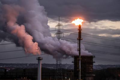 IMAGO Nature: Unsere Erde, Umweltvertr?gliche Herausforderungen, Kohlendioxid Bottrop, Nordrhein-Westfalen, Deutschland-stock-foto