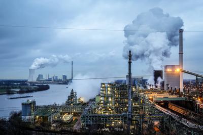 IMAGO Nature: Unsere Erde, Energiequellen, Kohlekraftwerke 13.02.2020, Duisburg, Ruhrgebiet, Nordrhein-Westfalen, Deutsc-stock-foto