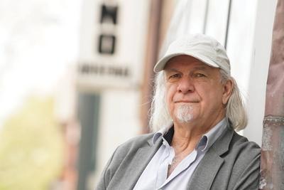 Pepe Danquart, deutscher Filmemacher, Regisseur, präsentiert seinen Dokumentarfilm Daniel Richter im Kino Arsenal, Tübin-stock-photo