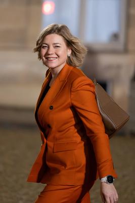 European heads of state meeting on the sideline of the Artificial Intelligence (AI) Action Summit at the Elysee Palace-stock-foto