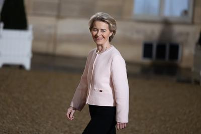 European heads of state meeting on the sideline of the Artificial Intelligence (AI) Action Summit at the Elysee Palace-stock-foto