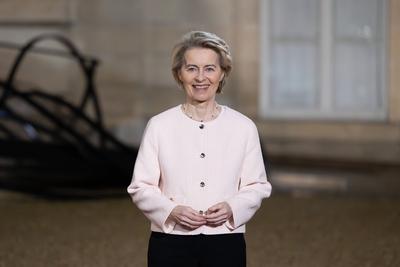 European heads of state meeting on the sideline of the Artificial Intelligence (AI) Action Summit at the Elysee Palace-stock-foto