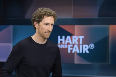 GER, Berlin, hart aber fair, Polittalk, 10.02.2025,-stock-foto