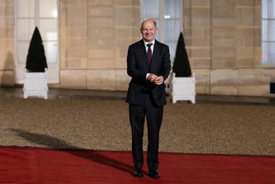 European heads of state meeting on the sideline of the Artificial Intelligence (AI) Action Summit at the Elysee Palace-stock-foto