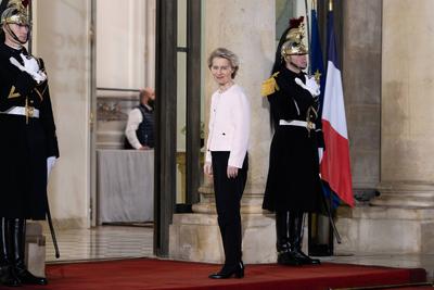European heads of state meeting on the sideline of the Artificial Intelligence (AI) Action Summit at the Elysee Palace-stock-foto
