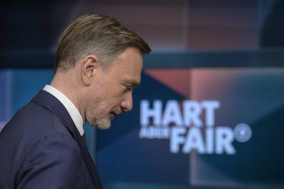 GER, Berlin, hart aber fair, Polittalk, 10.02.2025,-stock-foto