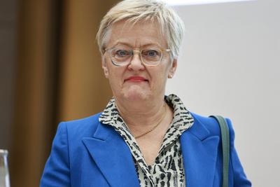 Renate K?nast (B?ndnis 90 / Die Gr?nen) beim 90. ZEIT FORUM WISSENSCHAFT, 26.9.2023, , Berlin, , Thema Fleisch ohne K?he-stock-photo