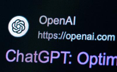 Das Logo des ChatGPT des US-amerikanischen Unternehmens OpenAI ist auf einem Bildschirm eines Computers zu sehen. Rottwe-stock-foto