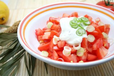 Tomantensalat *** tomato salad 1035100986-stock-foto