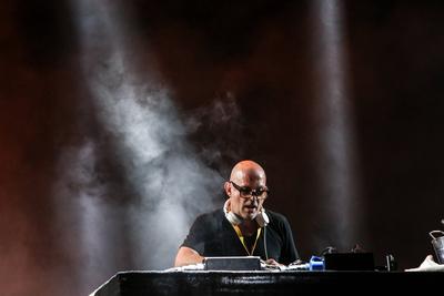 Helene Beach Festival 2018, Helenesee, Frankfurts Oder, 27.07.2018 Westbam (DJ) *** Helene Beach Festival 2018, Lake Hel-stock-foto