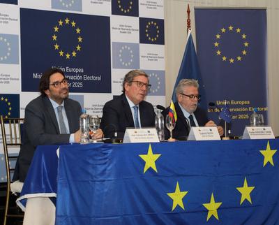 OBSERVADORES UNION EUROPEA-stock-foto