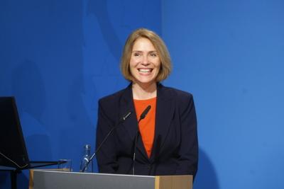 Regierungsmedienkonferenz Th?ringen-stock-foto