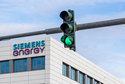 Siemens Campus, Erlangen, 25.01.2025-stock-foto