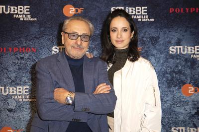 Wolfgang Stumph, Stephanie Stumph-stock-foto