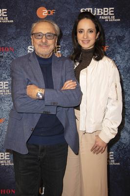 Wolfgang Stumph, Stephanie Stumph-stock-foto