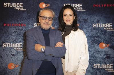 Wolfgang Stumph, Stephanie Stumph-stock-foto