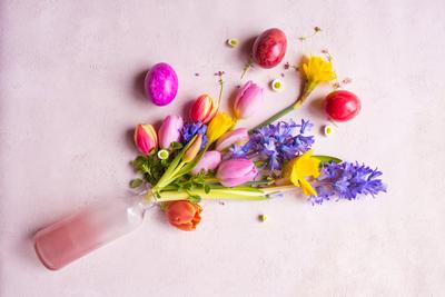 ostern,osterstrau?,fest,osterfest,osterstrauch,osterstrauss,osterstr?usse,osterstr?u?e ** easter,easter bouquet,easters,-stock-foto