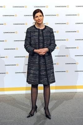 Hauptversammlung Commerzbank AG Dr Bettina Orlopp Des Vorstand Commerzbank AG anl??lich der H-stock-foto