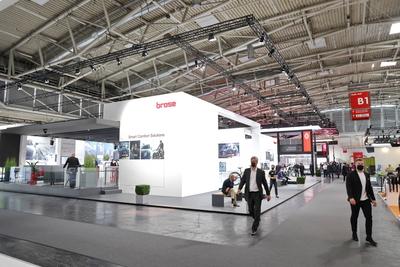 IAA Mobility 2021 - Internationale Automobilausstellung in M?nchen Hier: Stand von brose HINWEIS: Kein Model oder Proper-stock-foto