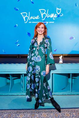 Award - Blaue Blume 2025-stock-foto