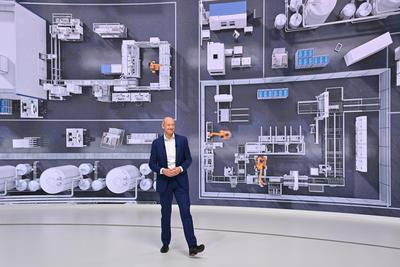 Siemens Hauptversammlung 2025-stock-foto