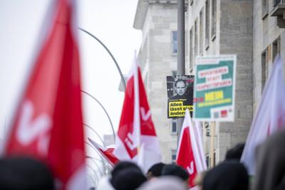 Caritas-Tuer bei GKV-stock-foto