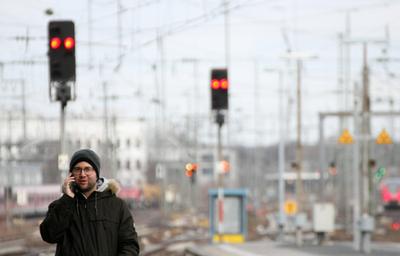Die GDL hat kurzfristig einen weiteren fl?chendeckenden Streik im Personenverkehr von Mittwoch, 24. Januar, 2 Uhr bis Mo-stock-photo