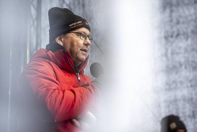 Verdi Warnstreik-stock-foto