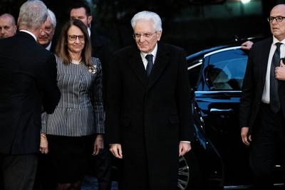 Rome, Anniversary of the signing of the Lateran Pacts. Sergio Mattarella President of the Italian Republic.-stock-foto
