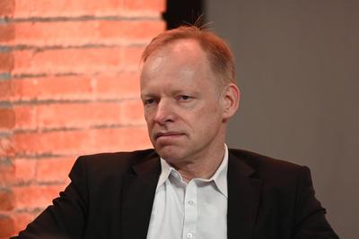 Sicherheitspolitisches Gespraech der Deutschen Atlantischen Gesellschaft vor Muenchner der Sicherheitskonferenz-stock-foto