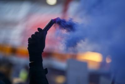 Frauenkampftag in Hamburg Gro?e Demonstration zum internationalen Frauenkampftag am 8 M?rz 2019 in-stock-foto