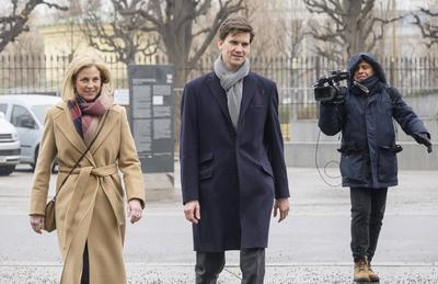 20250213 Treffen Bundespraesident mit Parteichefs-stock-foto