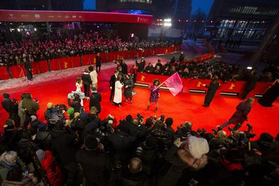 Berlinale, Er?ffnung im Theater am Potsdamer Platz, Berlin, 13.02.2025-stock-photo