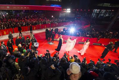Berlinale, Er?ffnung im Theater am Potsdamer Platz, Berlin, 13.02.2025-stock-photo