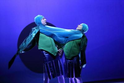 Theater an der Parkaue Berlin Sasja und das Reich jenseits des Meeres-stock-foto