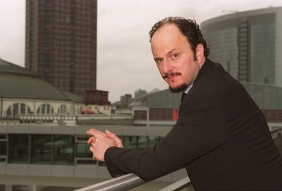 Jeffrey Eugenides (Autor) 10/03 pp Mann USA Amerika Literatur Schriftstellerei Schriftsteller Autor Buch Middlesex Puli-stock-photo