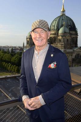 Frederic Prinz von Anhalt beim Berliner Brandstifter Launch Event in der Baret Rooftop Bar auf dem Humboldtforum. Berli-stock-foto